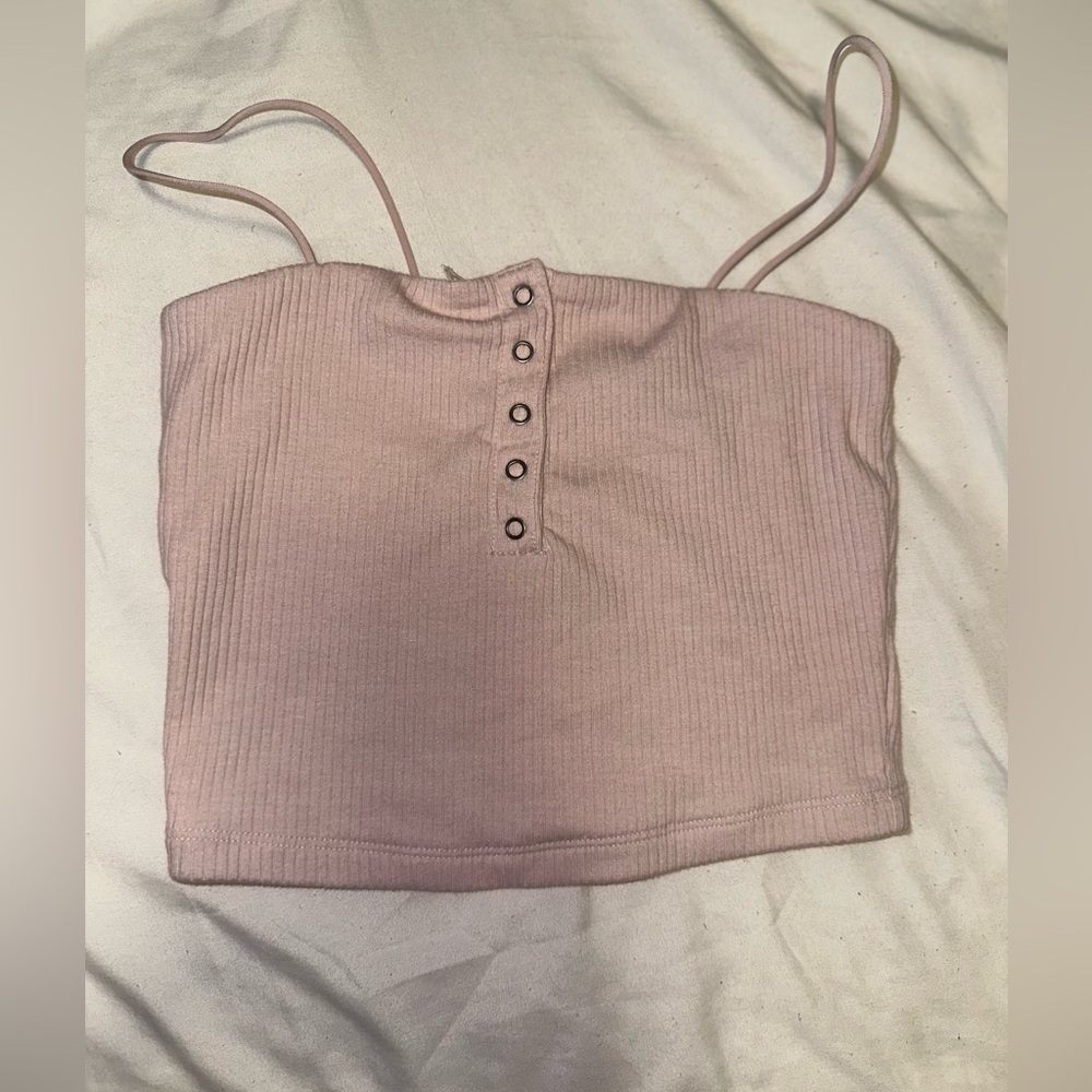 Light pink Crop Top